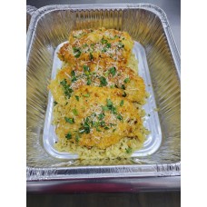 Chicken Romano w/Cheese Risotto